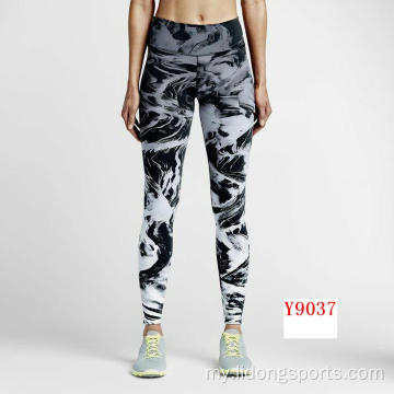 OEM Workout Yoga Pant Fitness Warning အမျိုးသမီးများအတွက်